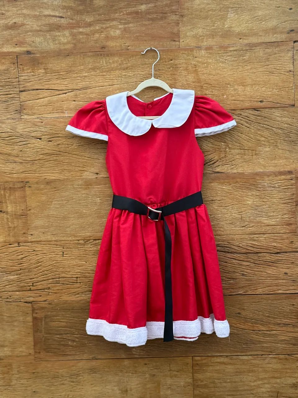 vestido de natal infantil vermelho - Foto 6