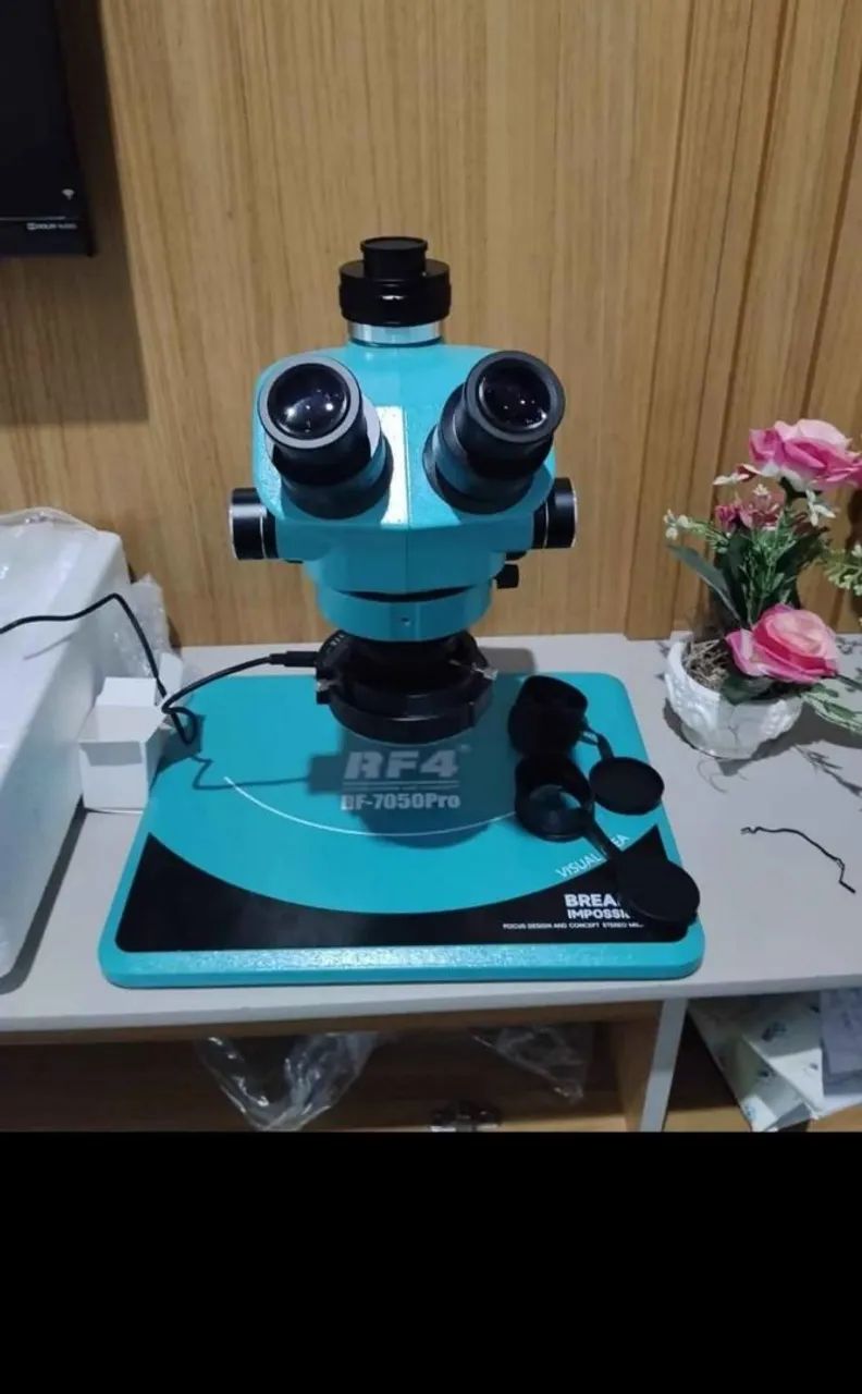 Microscópio trinocular RF4 7050pro - Foto 2