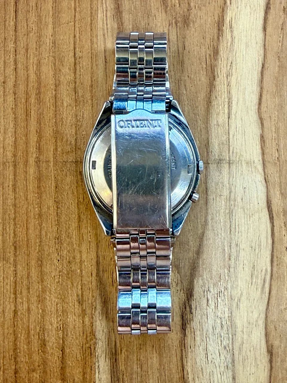 Relógio Orient Textura Listra - 1970 - Foto 4