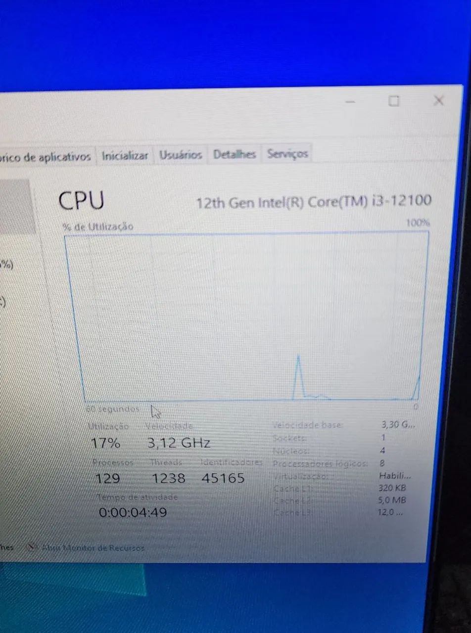 Computador i3 12100 12gb ddr4 ssd  - Foto 5