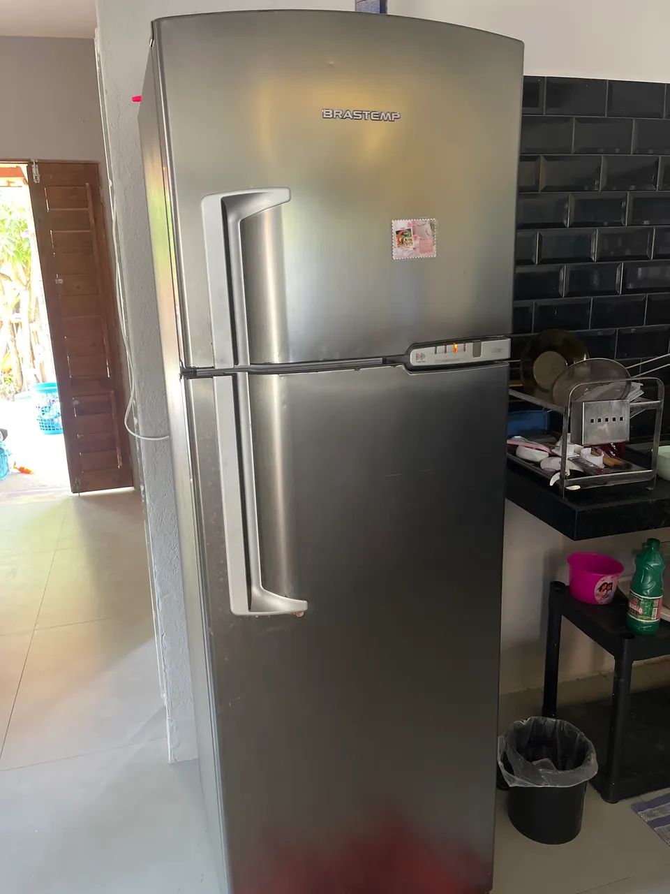 Geladeira com defeito