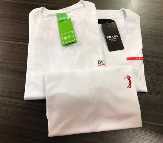 Camisetas em Algodão Menegotti - Foto 2