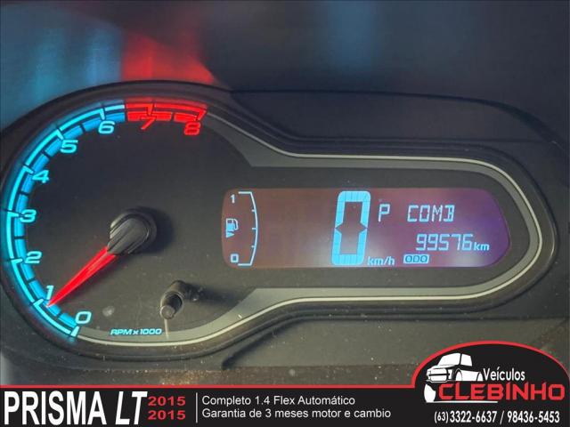 CHEVROLET PRISMA 1.4 MPFI LTZ 8V FLEX 4P AUTOMÁTICO - Foto 10