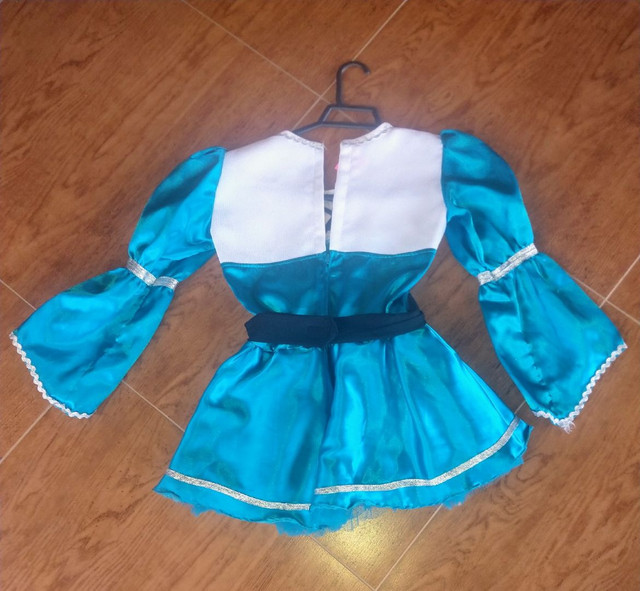 Vestido pirata M infantil Azul - Foto 2