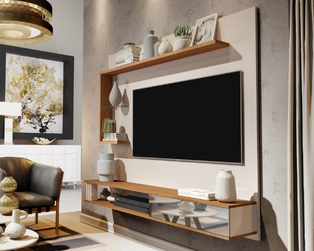 Painel c/ Led modelo Londres + espelho = Frete gratis!!!