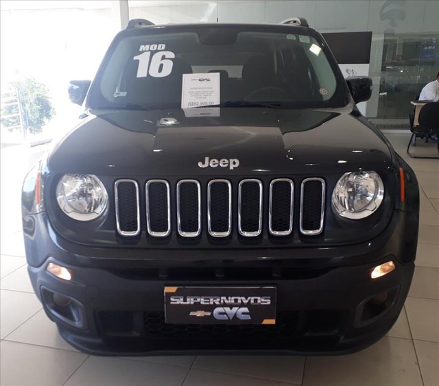 JEEP RENEGADE 1.8 16V FLEX LONGITUDE 4P AUTOMÁTICO