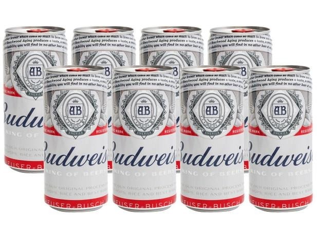 Cerveja Budweiser 269ml - 8 Unidades