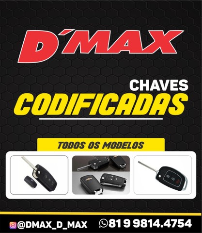 CHAVEIRO DMAX CHAVES CODIFICAS 