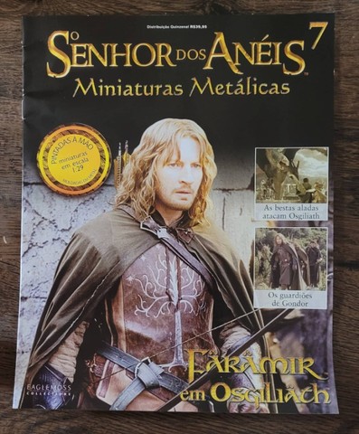 Miniatura Metálica "O Senhor dos Anéis" Eaglemoss - Faramir - Foto 4