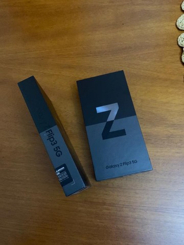 Galaxy Z Flip 3 Snapdragon 888 5G Lacrado Tela Dobrável Nacional Garantia 1 ano - Foto 2