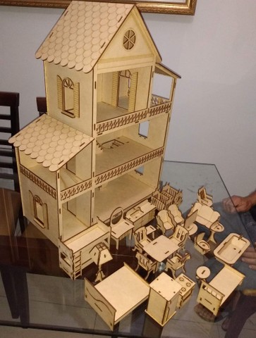 Casa de boneca da Poly - Foto 2
