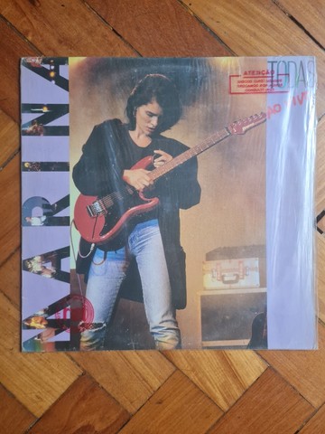 LP Disco Vinil Marina Lima Ao Vivo
