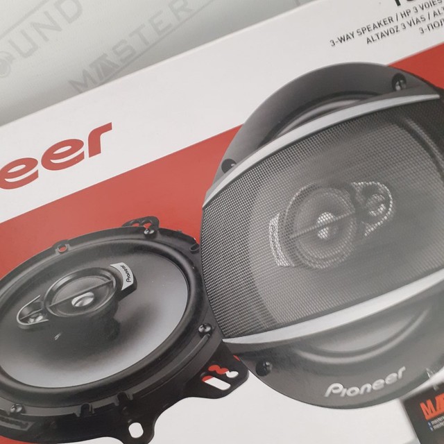 Par de alto falante. Pioneer. TS-A1677S.  6". 320Watts. 70RMS. Garantia. Novo. Instalado.  - Foto 5