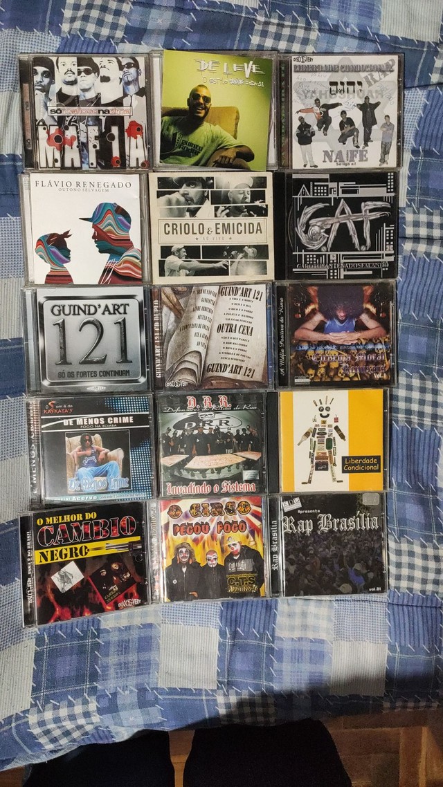 Cds de Rap Nacional a venda Racionais Apocalipse 16 Guindart 121
