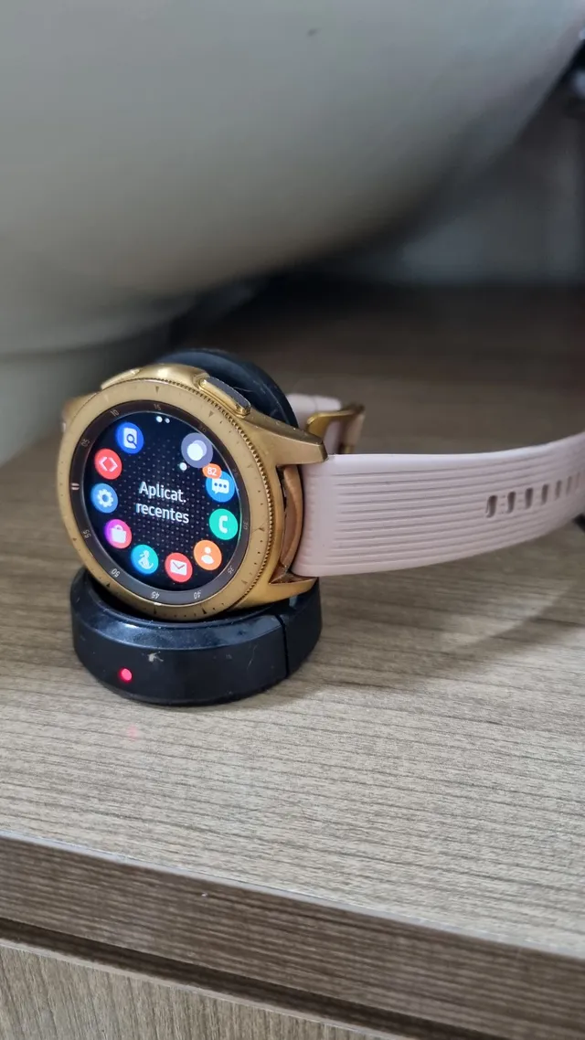 Smartwatch Samsung Galaxy Watch Active Rosê, Relógio Feminino Samsung  Usado 81736489