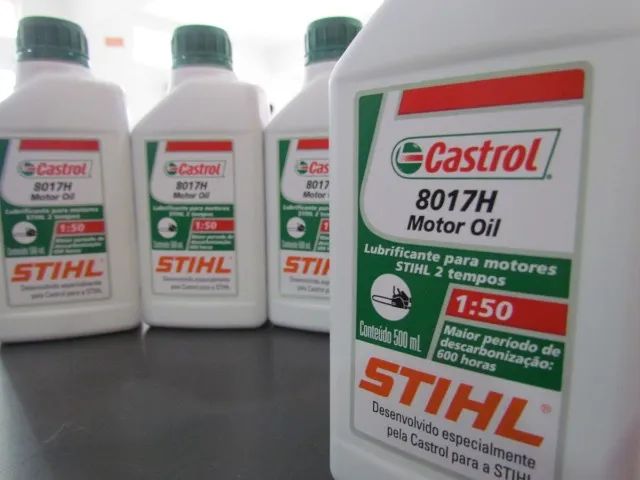 Óleo Lubrificante Stihl Castrol 2 tempos 8017 H 500ml - Foto 2