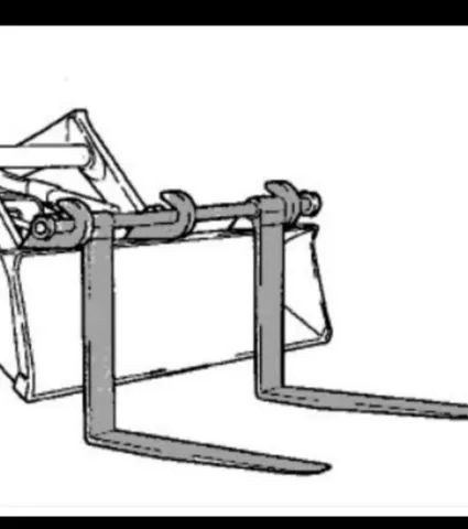 Garfos Retroescavadeira Pá Carregadeiras. JCB Case New Rolland.Na Ft Empilhadeiras