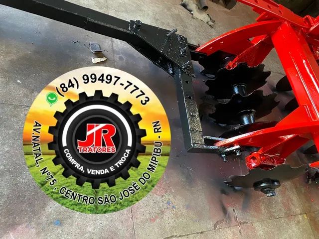 Grade de arrasto de 10 discos  - Foto 3