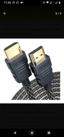 Cabo Hdmi 