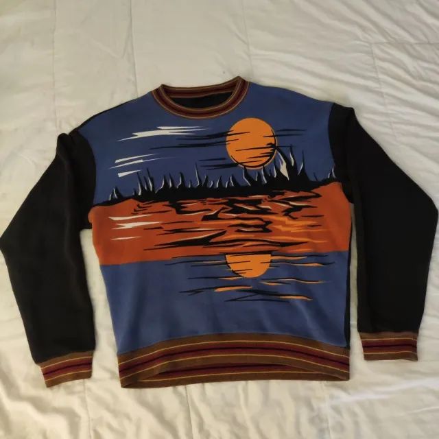 Prada SS14 Sunset Crewneck Sweatshirt