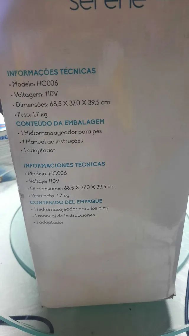 SPA para os pes  usado - Foto 3