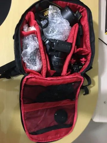 Troco - Kit foto Panorâmico 360° + D3200 + Lentes - Foto 6