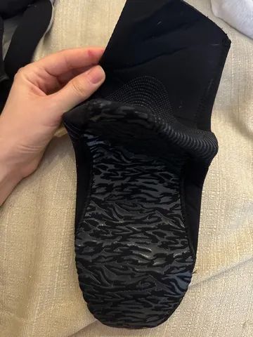 Meia  Mergulho neoprene 3mm Antiderrapante Seasub - Foto 2