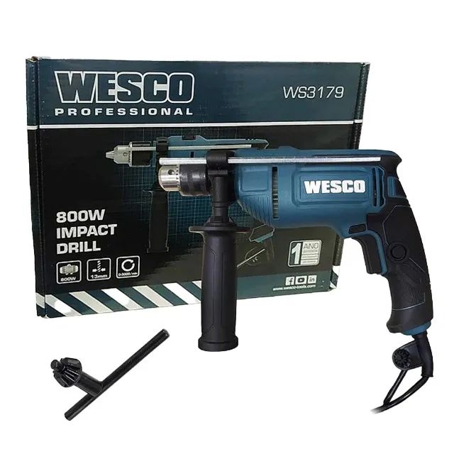 Furadeira 800w 1/2 Pol Reversível Ws3179 Wesco - Foto 2