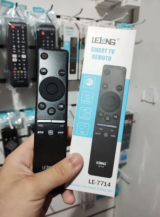 Controle samsung smart tv 4k - acompanha pilhas 