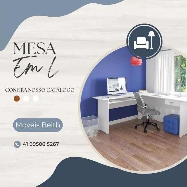 Promoção Mesa em L  - 16/11 