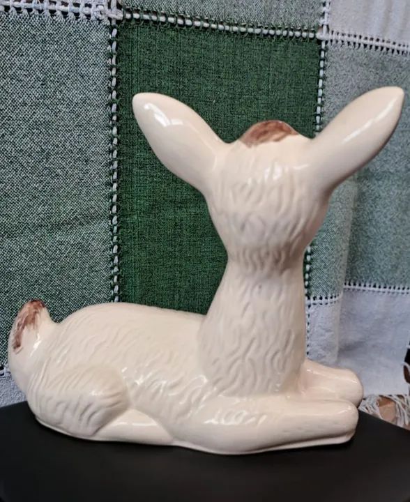 Veado Bibelô em Louçã/Porcelana - Foto 3