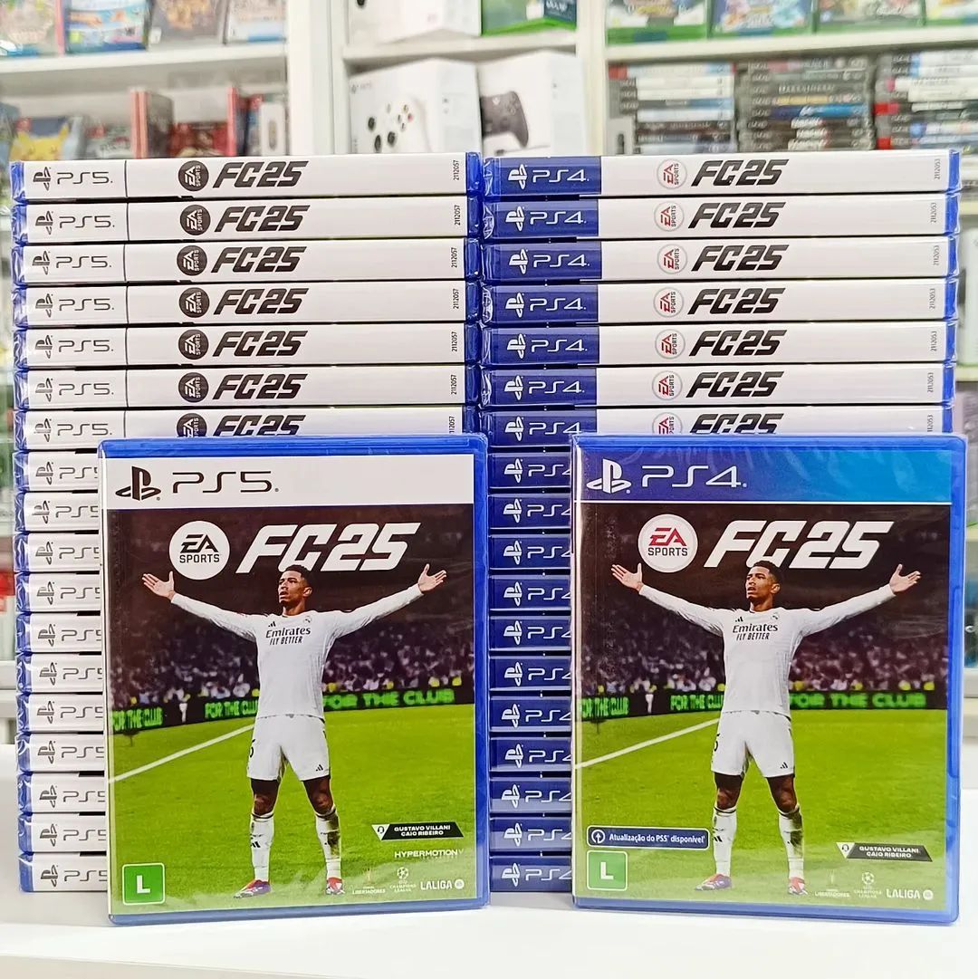 Imperdível futebol 2025 lacrado Play 5 e Play 4