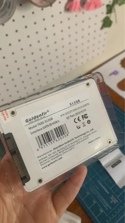 Hd Ssd 2.5 Interface Sata Iii 6gb/s Disco Sólido Interno Goldenfir T650-500gb  - Foto 4