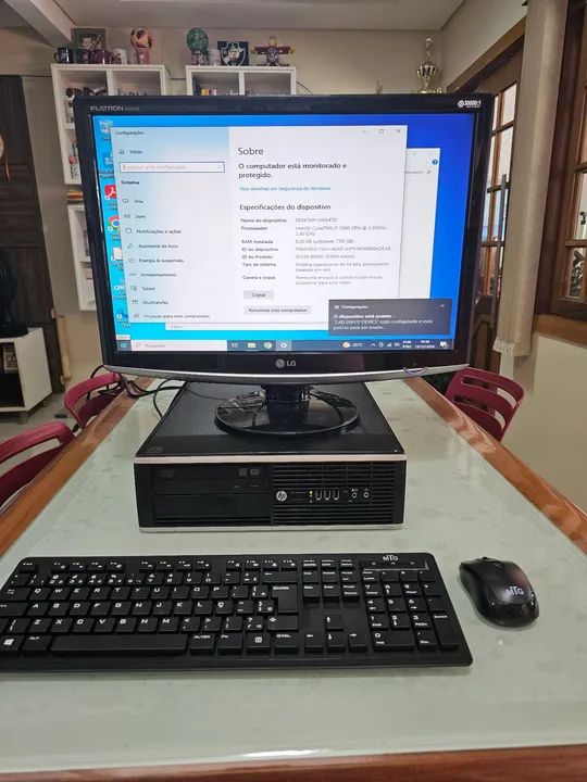Computador HP Core i7 - 2600, com Monitor