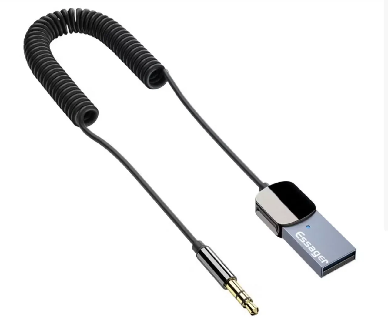Transmissor Bluetooth para Áudio Bluetooth para Carro, Casa, PC com Cabo P2