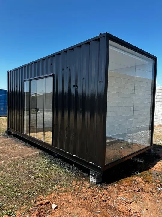 Container Marítimo Adaptado para Escritório/Quarto - Novo