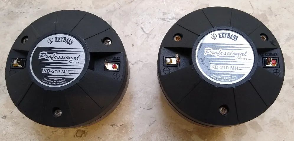 Par de Drivers de Titânio Keybass KD-210TI (Semi Novo) - Foto 4