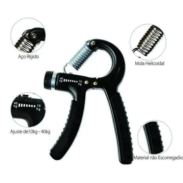 Hand Grip handgrip Com Ajuste 10kg A 50kg - Foto 2