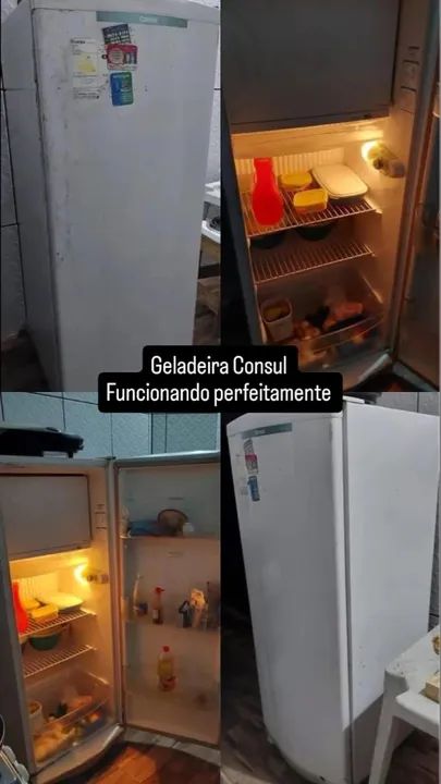Geladeira Consul funcionando perfeitamente