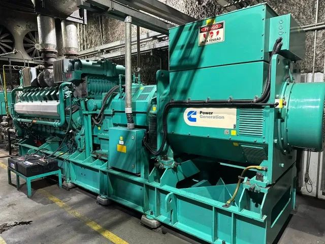 03x Geradores de Energia a Gás 2200 2000 kVA Cummins Motores Cummins Alta Tensão 2200kva - Foto 3