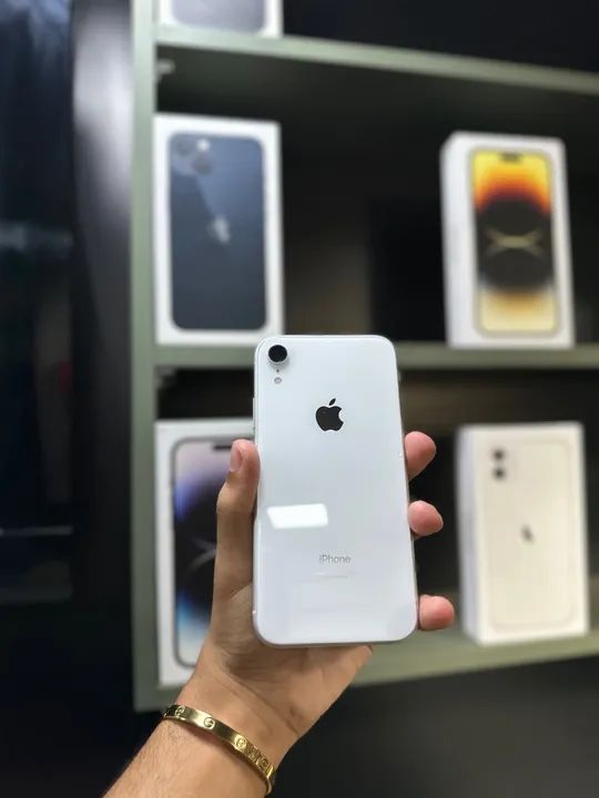 iPhone XR 128 gb Branco - Sem Face ID 