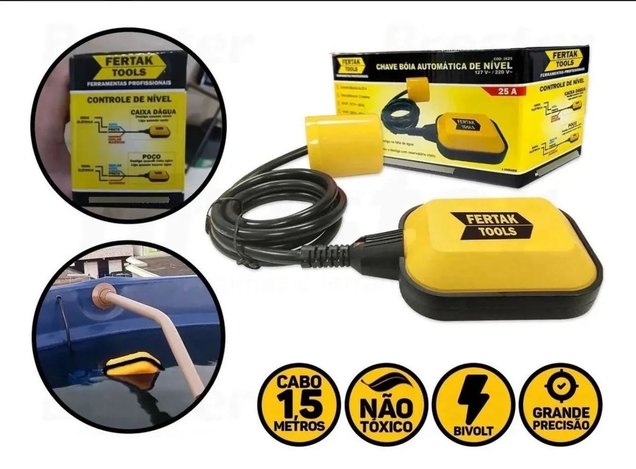 Chave de boia automática bivolt  25a