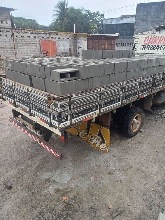 Bloco de cimento! Bloco de concreto 