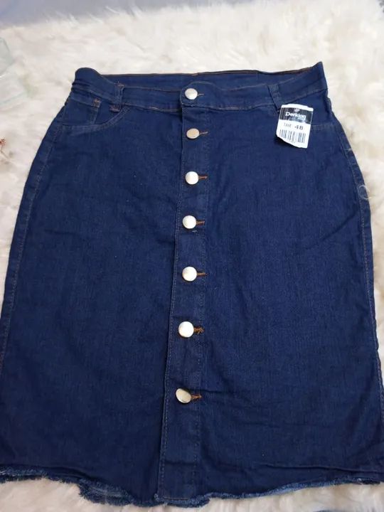 Saias jeans tamanhos variados  - Foto 4