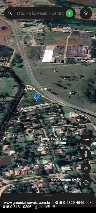 Terreno plano comercial 4.384 m² a venda em Tatuí-SP !!!! Oportunidade única