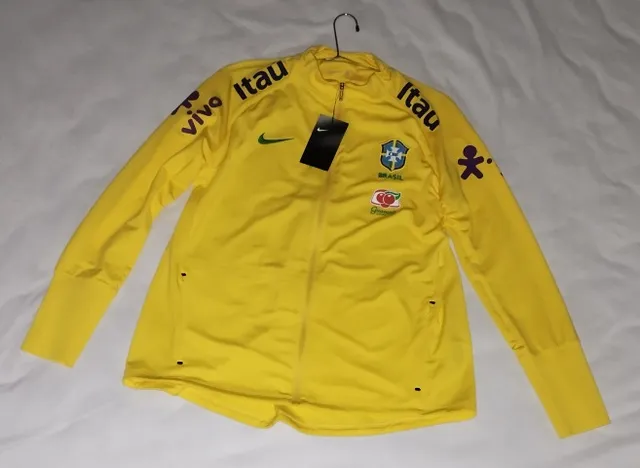 Moletom Brasil Verde e Amarelo Copa do Mundo, Casaco Feminino Everlast  Usado 66432073