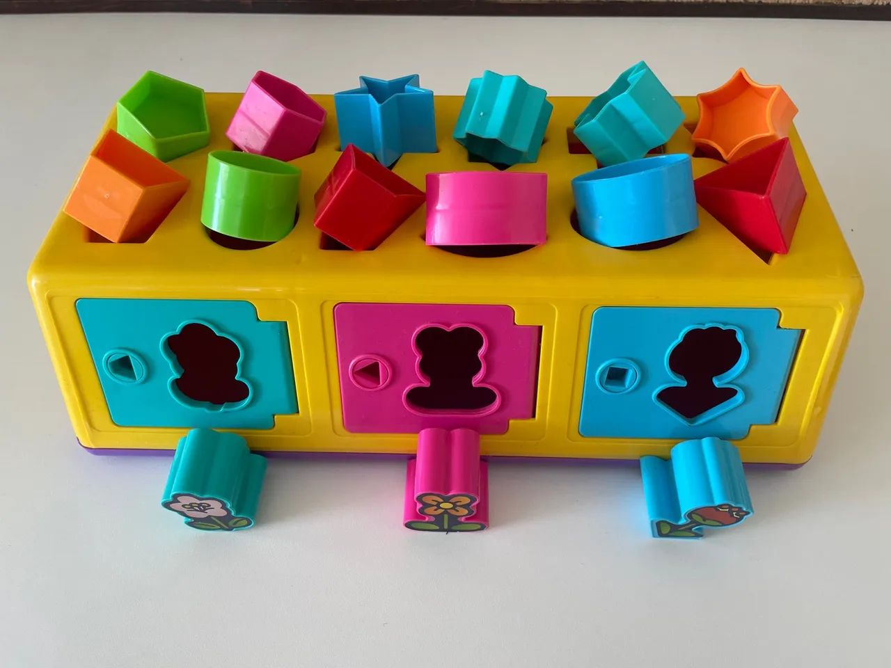 Caixa de encaixe para bebê - estrela - Foto 3