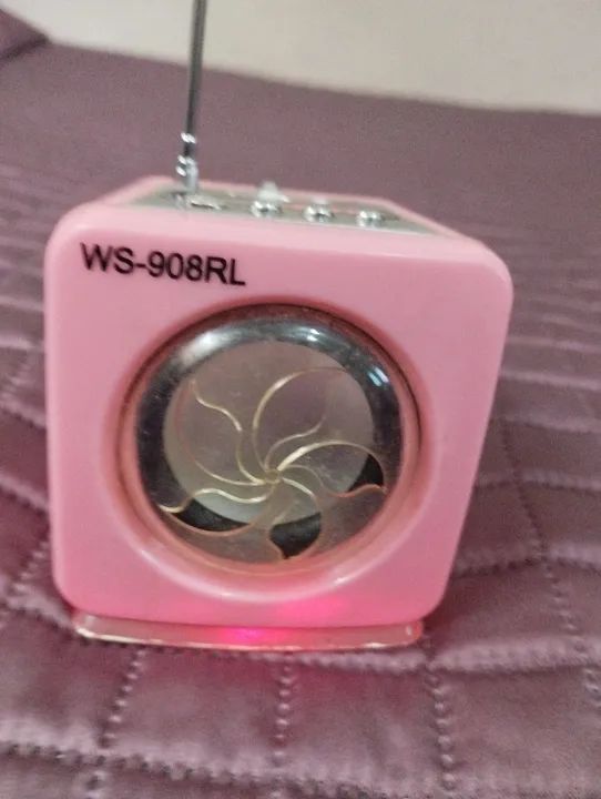 Rádio Portátil WS-908RL - Novo - Foto 3