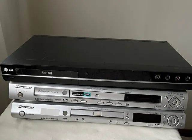 Kit de 3 Aparelhos DVD