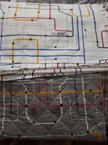 Jogo coordenado de cama solteiro M.Martan - Foto 2